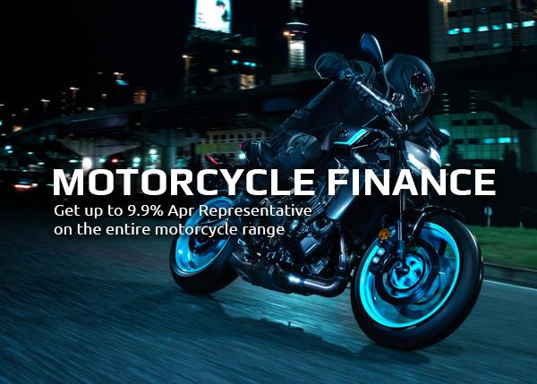 Motorcycle Finance - 9.9% APR Representative