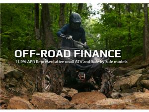 ATV & Side by Side Finance - 11.9% APR