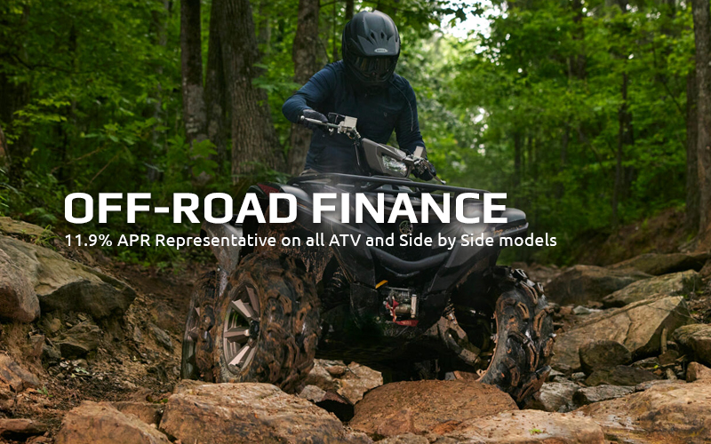 ATV & Side by Side Finance - 11.9% APR