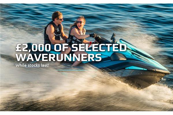 £2,000 off selected WaveRunners 