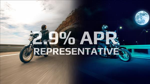 2.9% APR Representative on 125cc Motorcycles