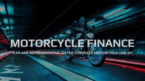 Motorcycle Finance - 9.4% APR Representative