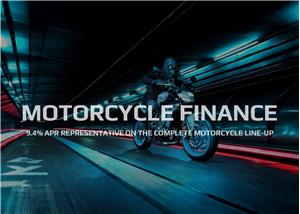 Motorcycle Finance - 9.4% APR Representative