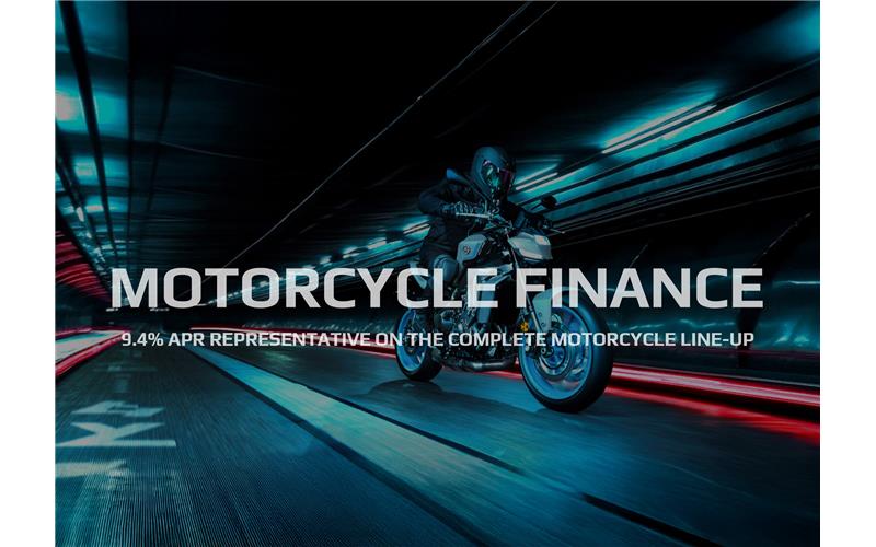 Motorcycle Finance - 9.4% APR Representative