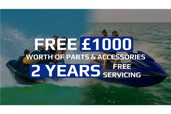 FREE £1,000 Parts & Accessories* & 2 years FREE servicing*