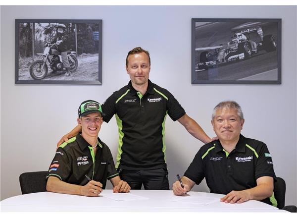 Mathis Valin joins the Kawasaki Racing Team