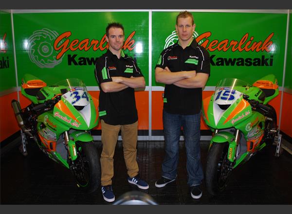 Chequered Flag For Gearlink Kawasaki