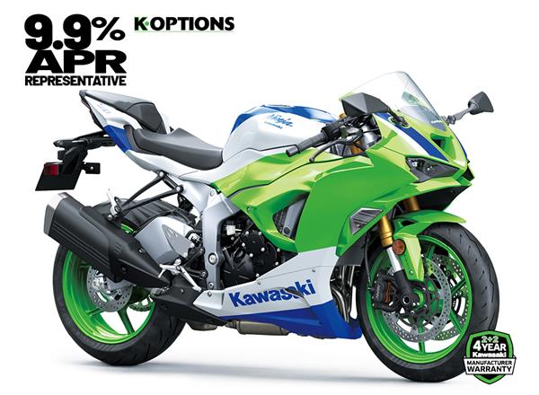 2024 Ninja ZX-6R 40th Anniversary Edition