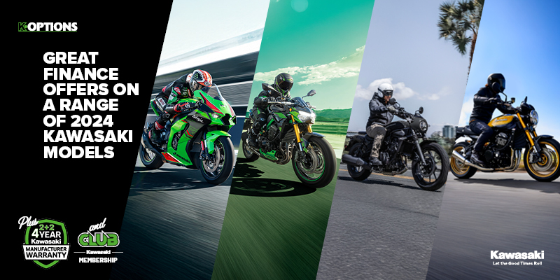 Kick-start 2025 with a new Kawasaki from 0% APR Representative HP!