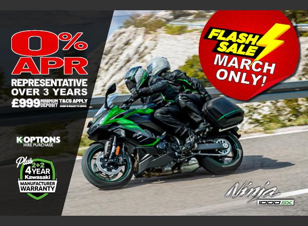 Discover the Ninja 1000SX this March!