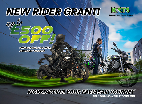 Kawasaki Launch 'New Rider Reward' Across A Range Of Machines! 