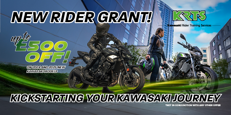 Kawasaki Launch 'New Rider Reward' Across A Range Of Machines! 