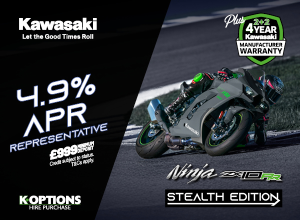 Ninja ZX-10RR Stealth Edition now available!