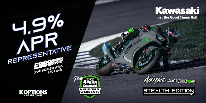 Ninja ZX-10RR Stealth Edition now available!