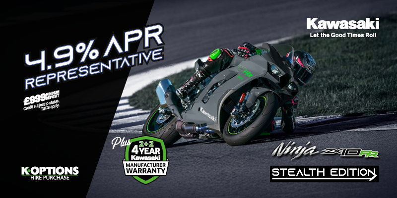 Ninja ZX-10RR Stealth Edition now available!