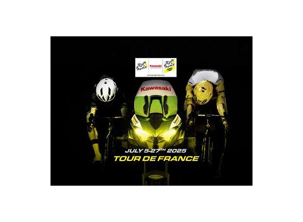 2025 Tour de France Kawasaki Versys 1100 “along for the ride”